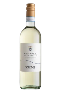 Zeni Pinot Grigio Della Venezie DOC Classico, Veneto DOC, Italy - bottle